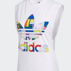 Adidas PRIDE FLAG FILL TANK TOP GENDER NEUTRAL